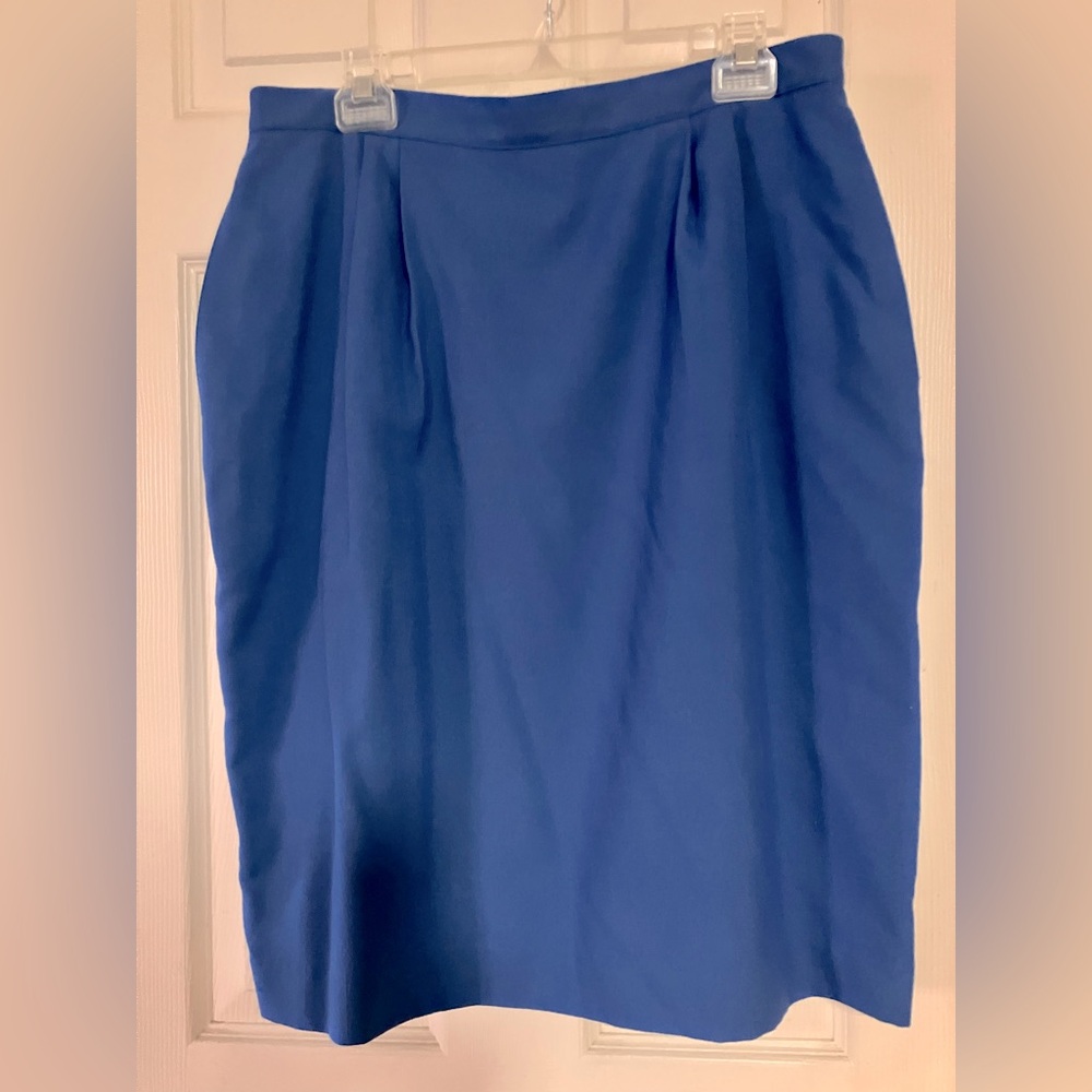 Lined Straight Skirt